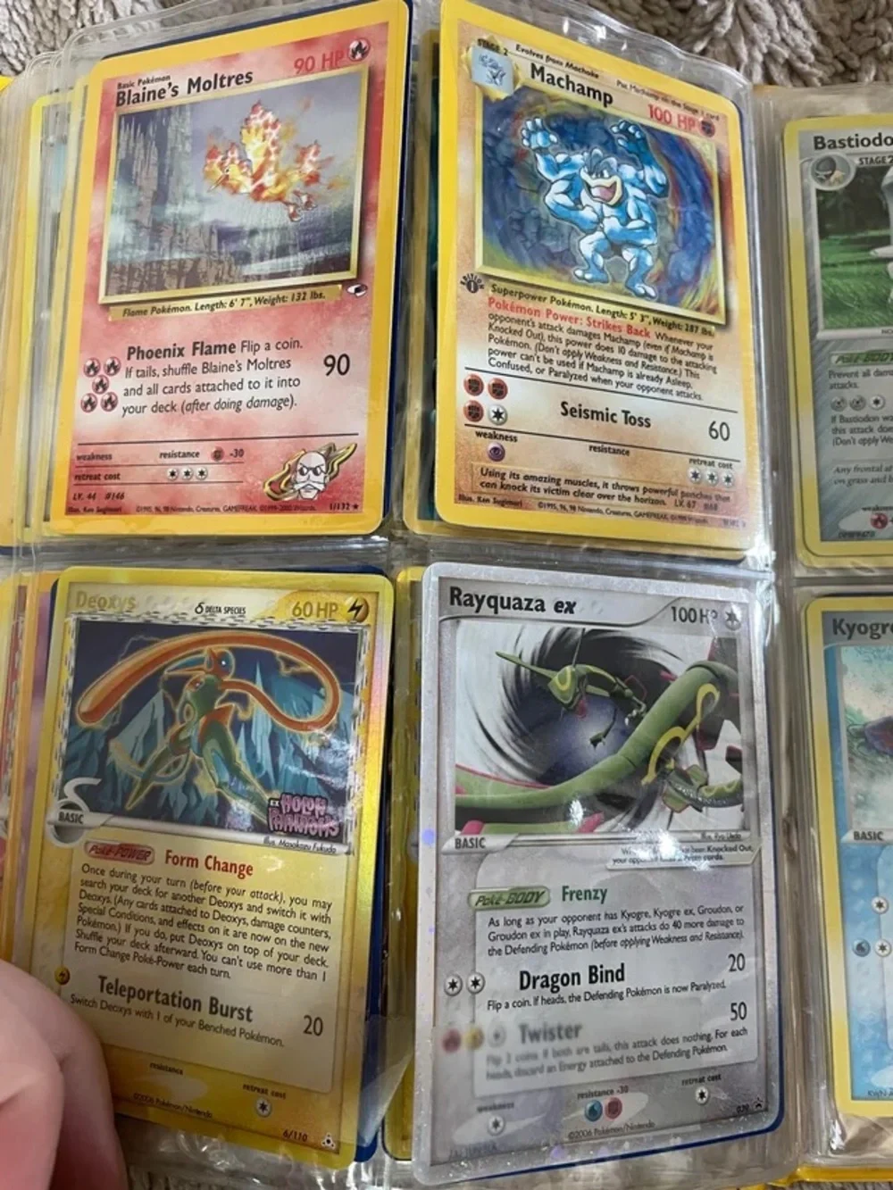 Pokémon Trading Card Lot — Latios, Deoxys, Ho-Oh, Mewtwo charizard gold star